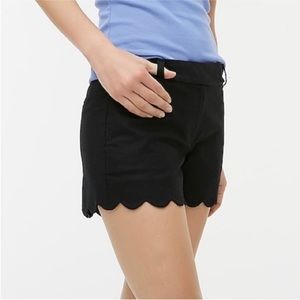 Two pair J Crew Scalloped shorts size 10 EUC